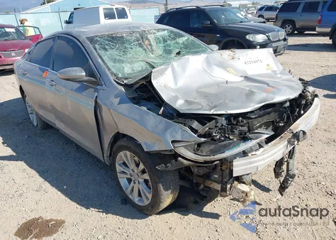 2016 Chrysler 200 Limited z USA, uszkodzony, nr VIN 1C3CCCAB0GN181382